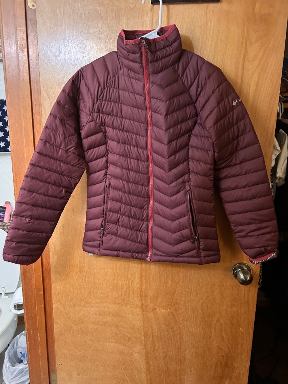 Maroon Women's Colombia Omni Heat Jacket